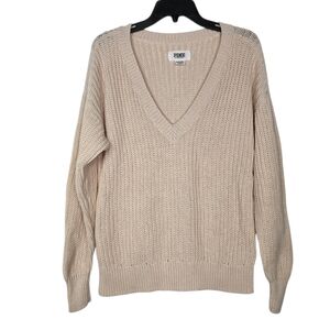 Pink by Victoria's Secret Knit V neck pull over